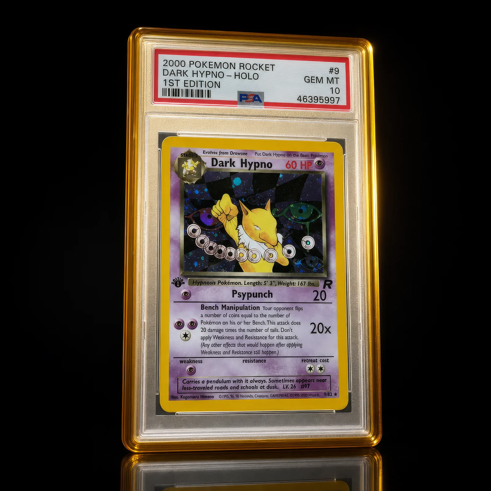 Dark Hypno 1st Edition PSA 10
